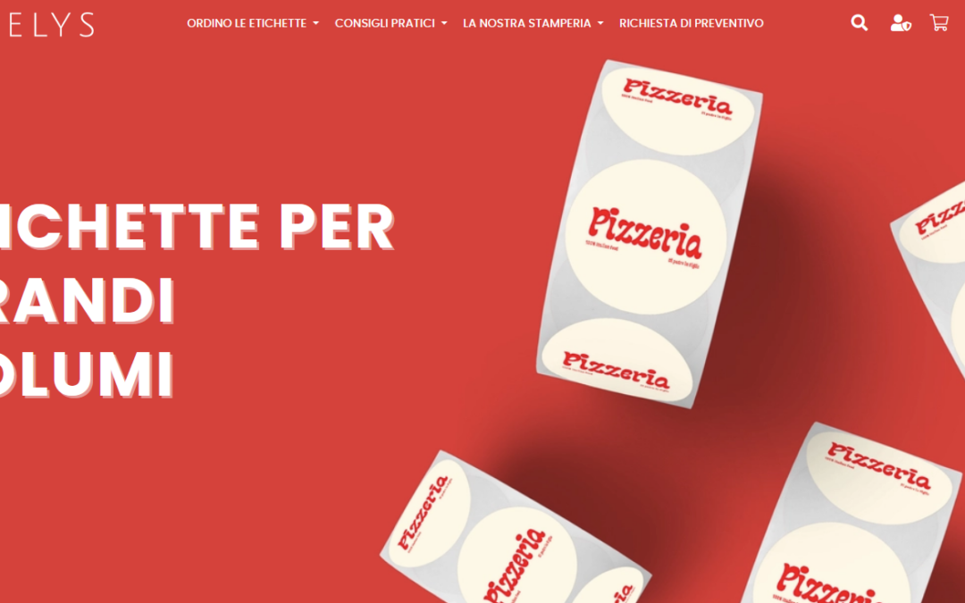 Labelys lance son nouveau site « web to print » en Italie